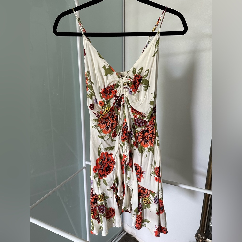 Free People Happy Heart Mini Dress